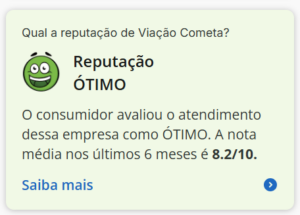 Cometa Reclame aqui
