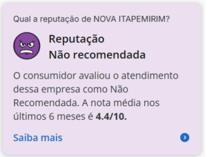 Itapemirim Reclame Aqui