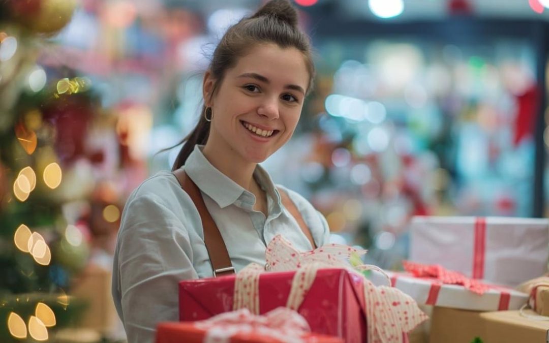 trabalho temporário de Natal